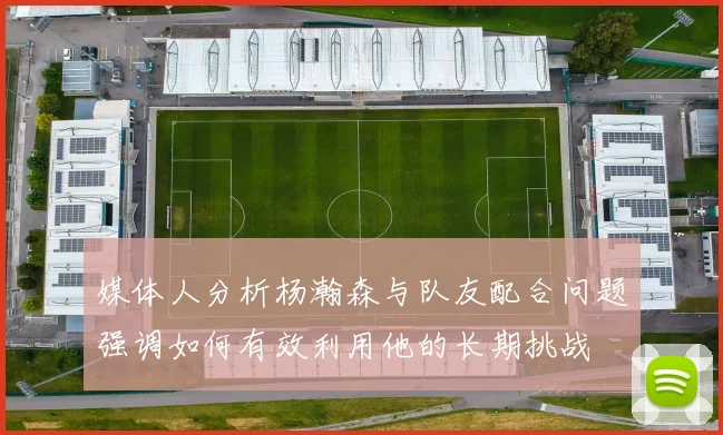 媒体人分析杨瀚森与队友配合问题强调如何有效利用他的长期挑战